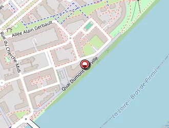 Carte de Fédération Départementale De Formation Médicale Continue De Loire Atlantique à Nantes