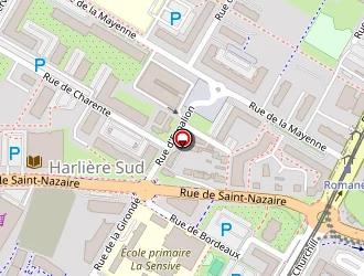 Carte de La Poste à Nantes