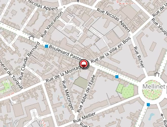 Carte de Rh & Plus Conseil à Nantes