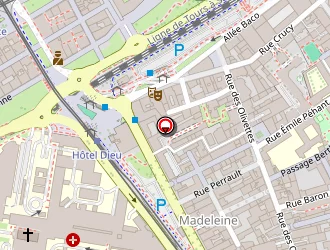 Carte de L'agora à Nantes