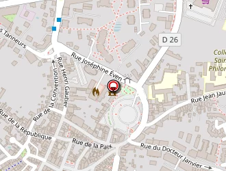 Carte de Fast Pizza à Couëron