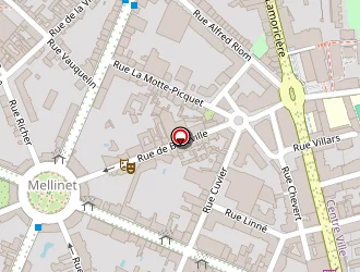 Carte de Bétom Ingénierie à Nantes