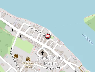 Carte de Bateau Amarante à Candes-saint-martin