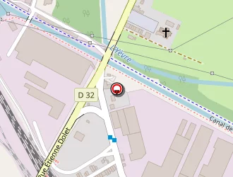 Carte de Point P à Vierzon