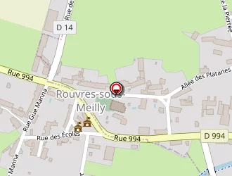 Carte de Ecole à Meilly-sur-rouvres