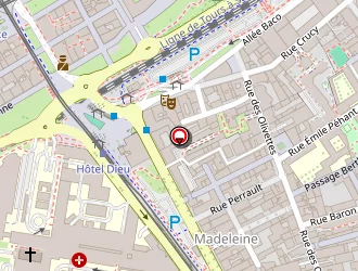 Carte de Plus Murs Studio à Nantes