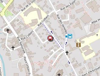 Carte de Ecole Privée Notre Dame à Chemillé