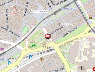 Carte de Boutique Sncf à Nantes