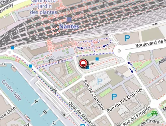 Carte de La Passerelle De Marcel à Nantes