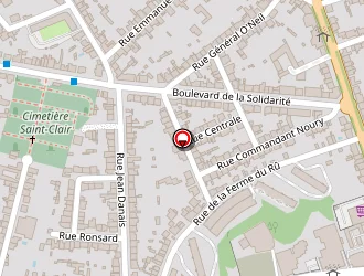 Carte de Mairie De Nantes à Nantes