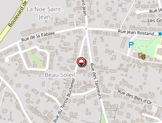 Carte de A.g. Production à Couëron