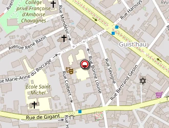 Carte de Salons Mauduit à Nantes