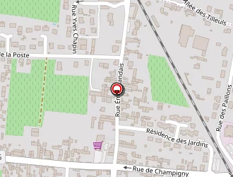 Carte de Domaine Des Vernes à Chacé