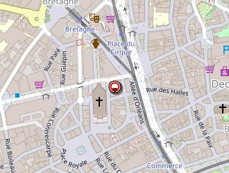 Carte de Au Chat Noir à Nantes