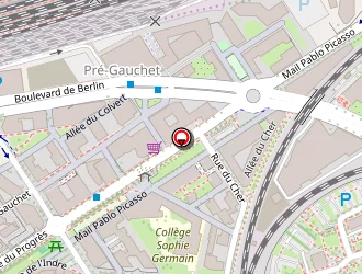 Carte de H.k Auto à Nantes