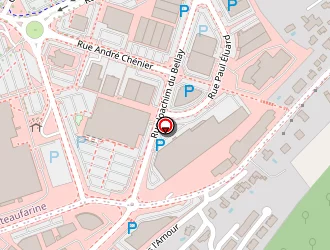 Carte de Sas Audi Rent Espace 3000 à Besançon