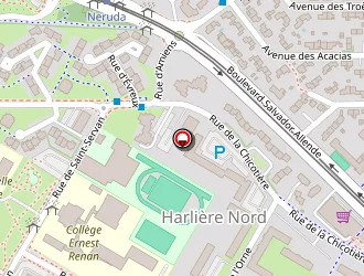 Carte de Les Apsyades à Saint-herblain