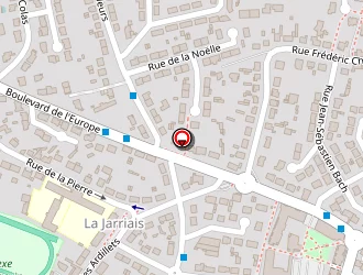 Carte de Les Lapins Bleus à Couëron