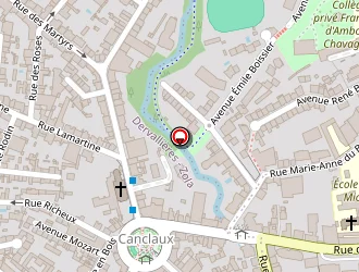 Carte de Dentsu Aegis Network à Nantes