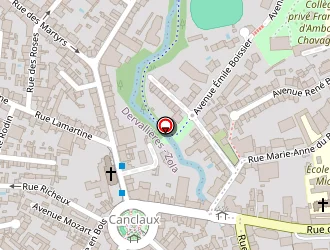 Carte de Auto Ecole Canclaux à Nantes