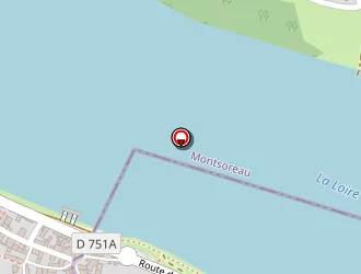 Carte de La Basinierre à Candes-saint-martin