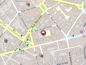 Carte de Le Salon Blanc à Nantes