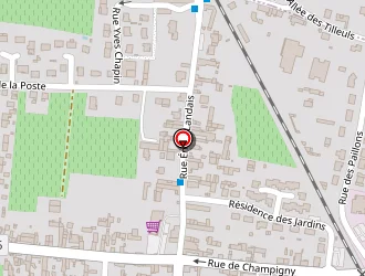 Carte de Beneteau Denis à Chacé