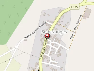 Carte de Trapet Alain à Semezanges