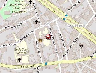 Carte de L'atelier De Ness à Nantes