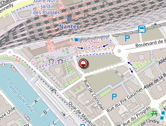 Carte de Enterprise à Nantes