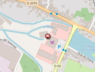 Carte de Market Drive à Vierzon