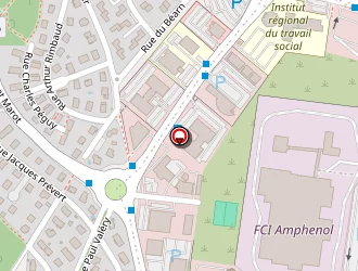 Carte de Antennes André Pépiot à Besançon