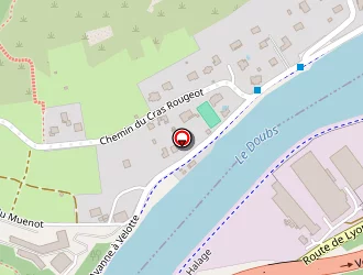 Carte de Station Traitement Eaux Usées à Besançon