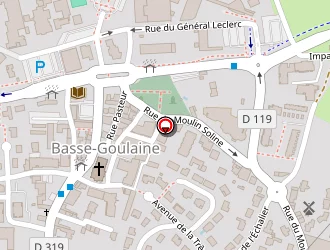 Carte de Berjon David à Basse-goulaine