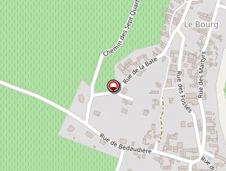 Carte de Jadeau Patrick à Turquant