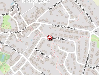 Carte de Super U Drive à Chemille-melay