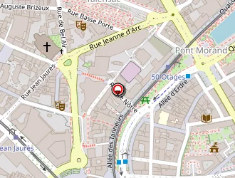 Carte de Cordonnerie Centrale à Nantes