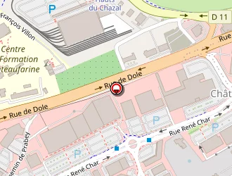 Carte de Fabio Lucci à Besançon