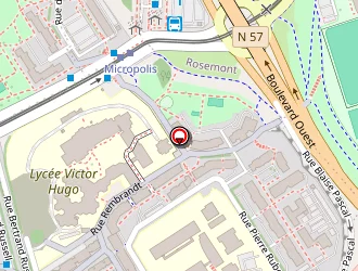 Carte de Repek Sonja à Besançon