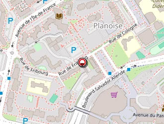 Carte de Centrakor à Besançon