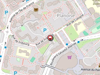 Carte de Snack Cassin à Besançon