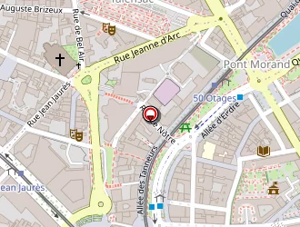 Carte de La Poste à Nantes