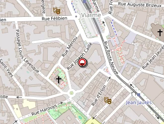 Carte de Orieux Marie à Nantes