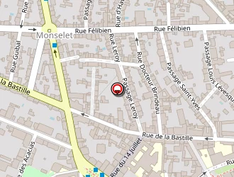 Carte de Groupe Scolaire Ste Catherine De Sienne à Nantes