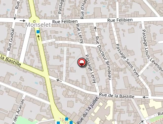 Carte de Ec3a à Nantes