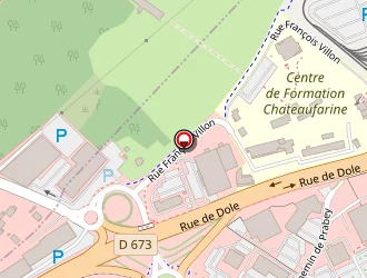 Carte de Chateau'drive à Besançon