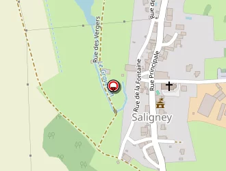 Carte de Mairie à Saligney