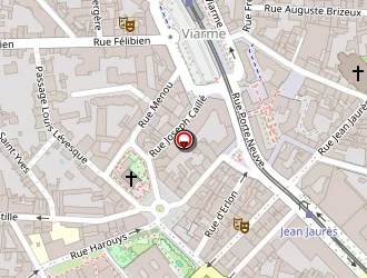 Carte de Fleury Michel à Nantes