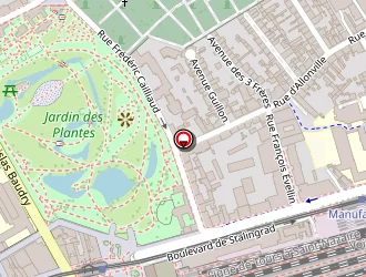 Carte de Porcheret Bernard à Nantes