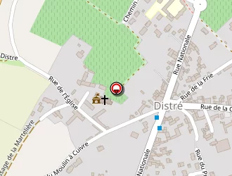 Carte de Theodore à Distré